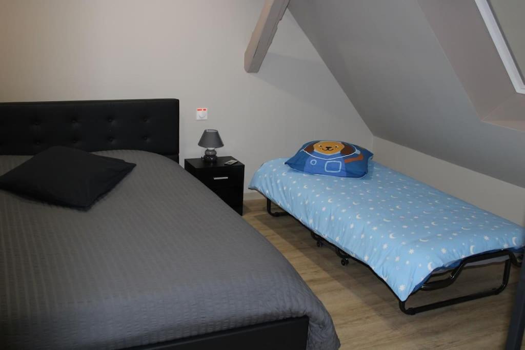 Spacieux Duplex 1 A 6 Personnes Ebersheim 外观 照片